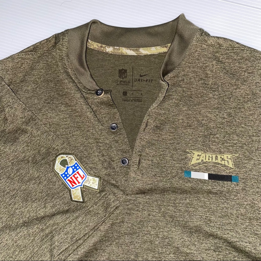 Philadelphia Eagles Men’s Salute to Service Shirt